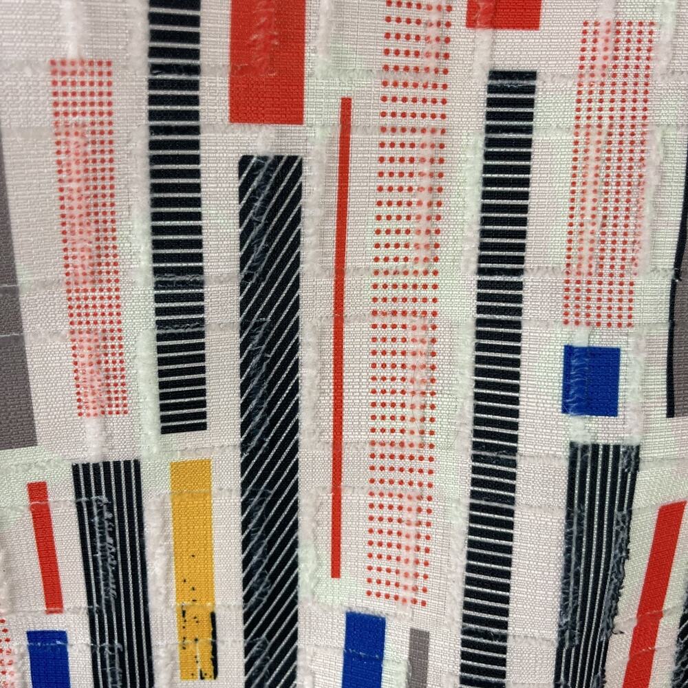Anthropologie Hutch Willem Skirt Womens 2 A-Line Patchwork Retro 50s Midi Artsy - Picture 6 of 16